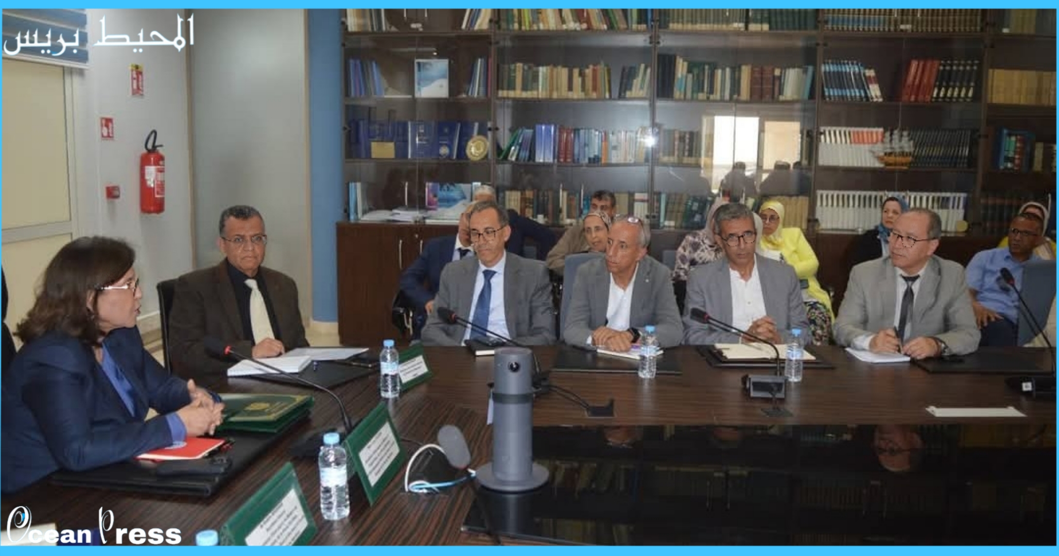 السيدة زكية الدريوش تشرف على تنصيب نجيح مديرا عاما للمعهد الوطني للبحث في الصيد البحري